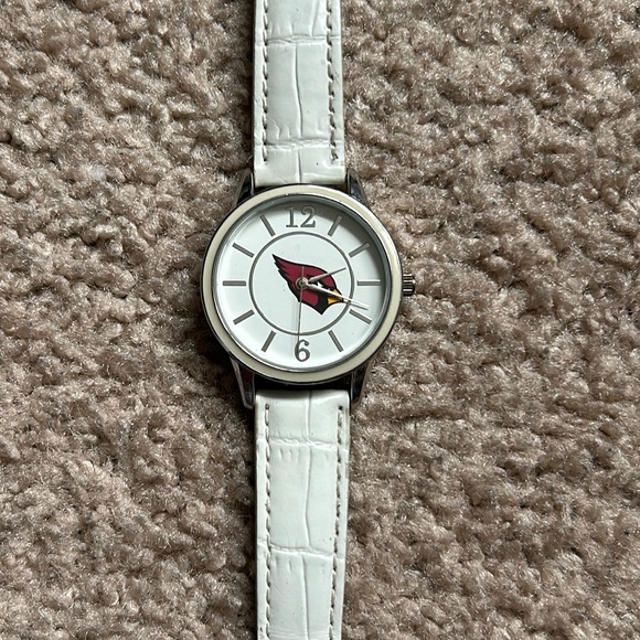 Game Time women’s Arizona Cardinals white/silver/red adjustable‎ watch - Picture 1 of 8